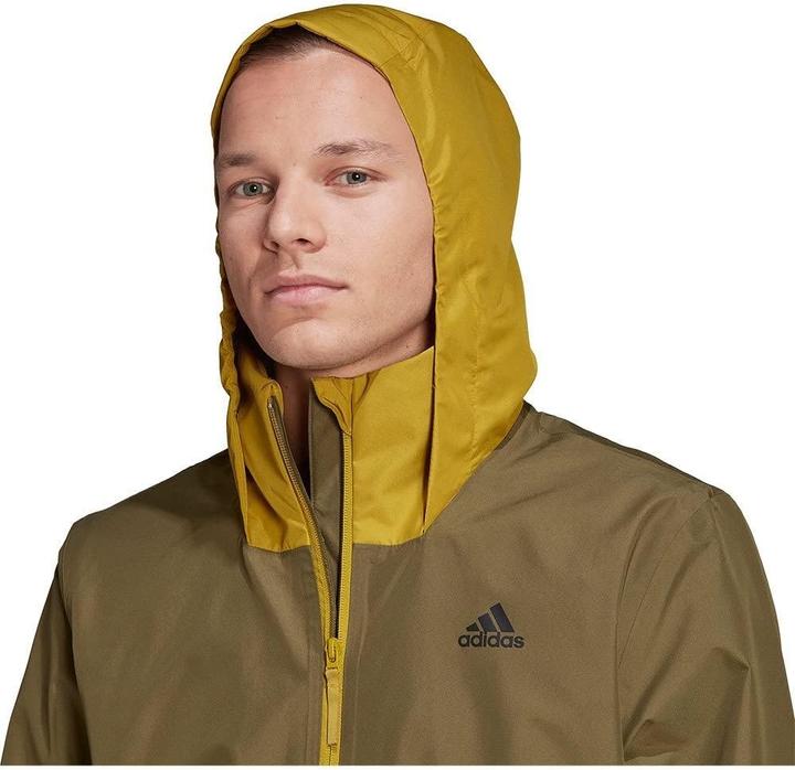 Actual product image Adidas BSC 3-Stripes Rain Ready Jacket (M)