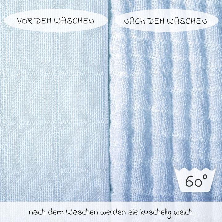 Actual product image Makian Mulltuch / Spucktuch / Pflegetuch 4er Pack (30 cm, 30 cm)