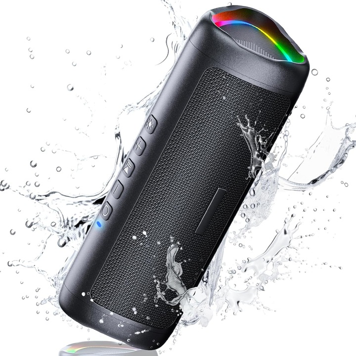 Actual product image Uohhboe Tragbarer Bluetooth-Lautsprecher (24 h, Rechargeable battery operated)