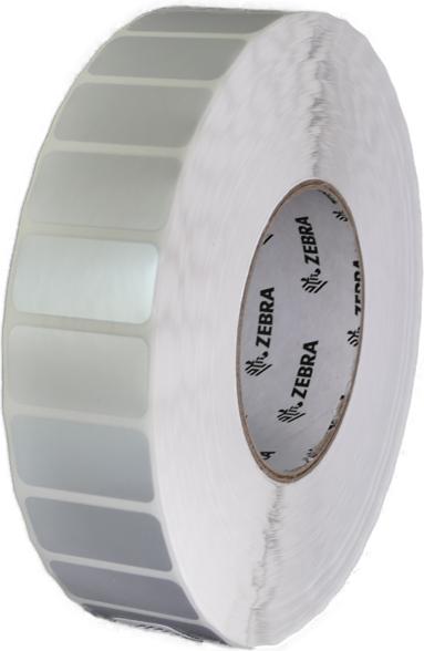 Produktbild Zebra Z-Ultimate 3000T, Etikettenrolle, Kunststoff, 38x19mm, silber Z-Ultimate 3000T, Etikettenrolle,... (3.81 cm)
