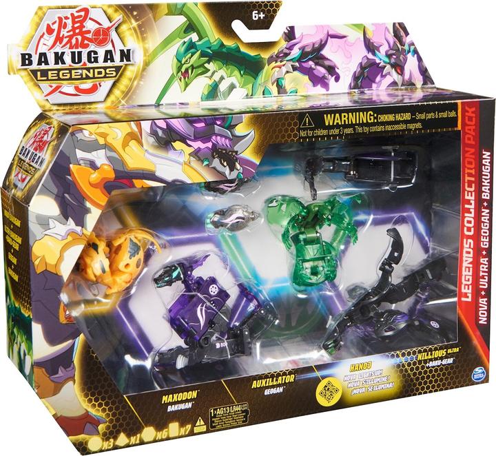 Produktbild Bakugan BTB Legends Collection 4 Pack S5