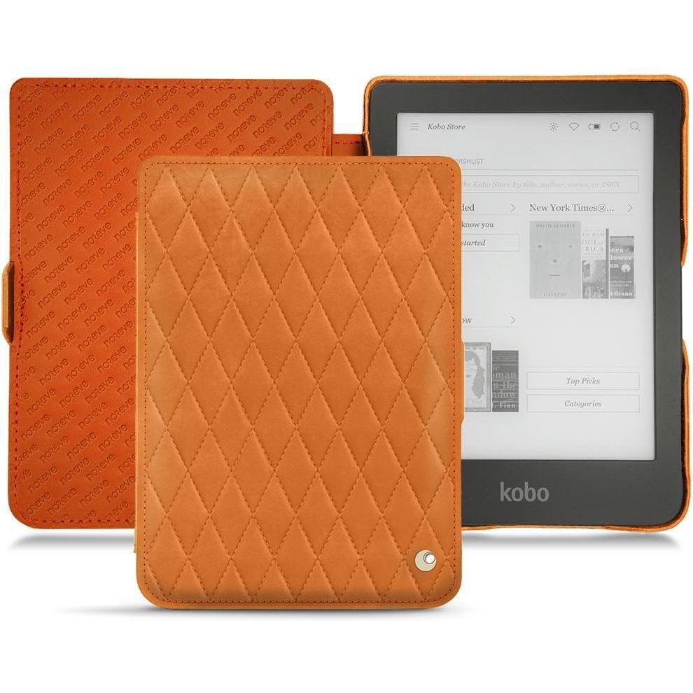Noreve Lederschutzhülle horizontal (Clara HD), Tablet Hülle, Orange