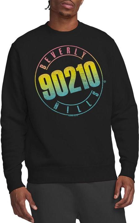 Actual product image 90210 Unisex Adult Colour Blend Logo Sweatshirt (L)