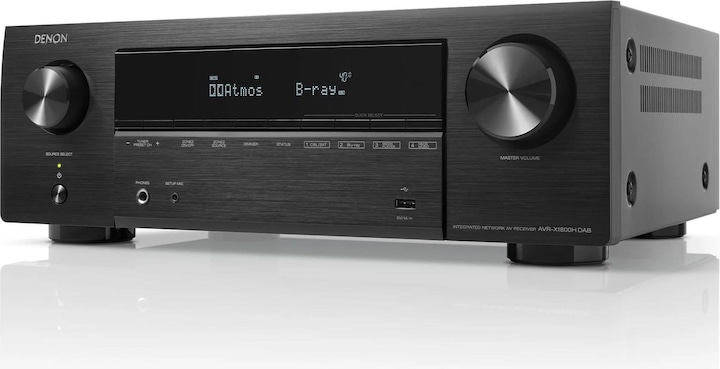 Denon AVR X1800H DAB (7.2 channels, DAB+, FM, AM, DAB)