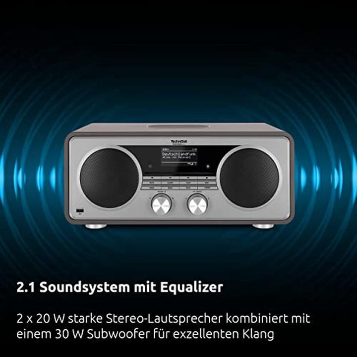 Produktbild TechniSat DigitRadio 602 (DAB+, Internetradio, FM, KW, Bluetooth, WLAN)