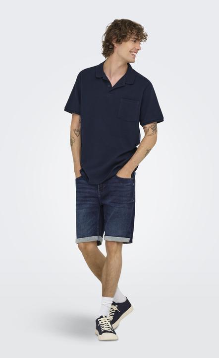Image du produit Only & Sons Onsply Jog Dbd 0025 Ana Dnm Shorts Noos (XS)