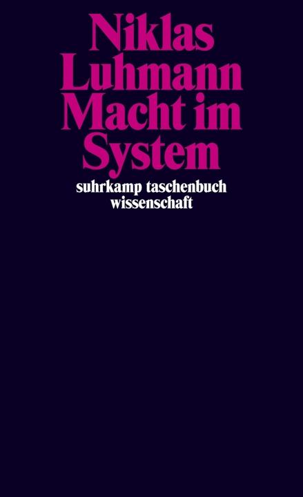 Produktbild Macht im System (Deutsch, Niklas Luhmann, 2013)