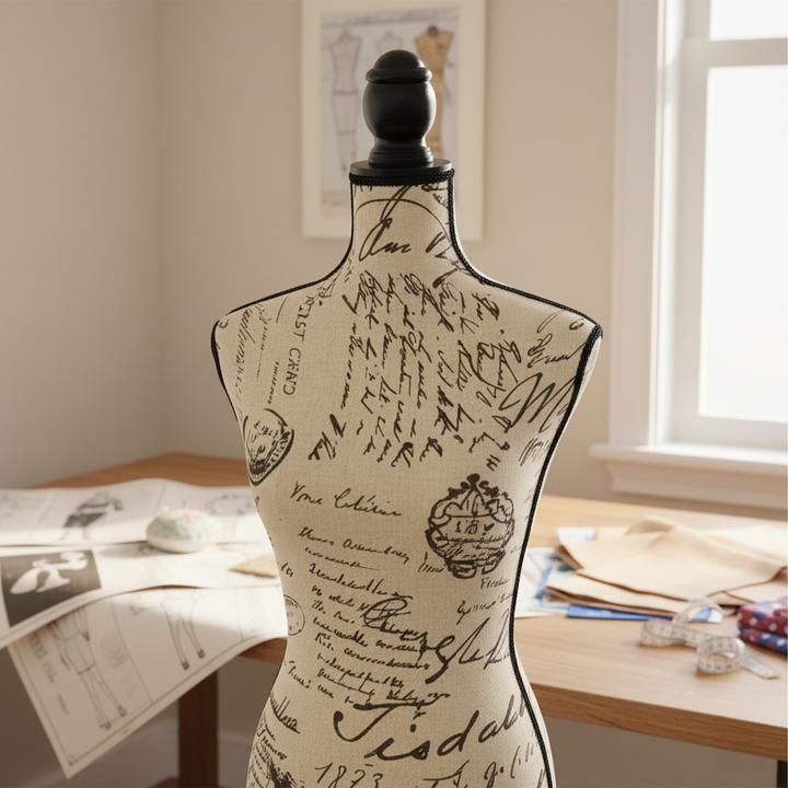 Actual product image Relaxdays Schneiderpuppe Verstellbar 160-175cm