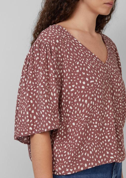 Immagine prodotto s.Oliver Bluse Viskose Bluse mit All-over-Print (48)