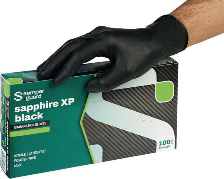 Actual product image Semperguard Disposable nitrile gloves (7, 8, M)