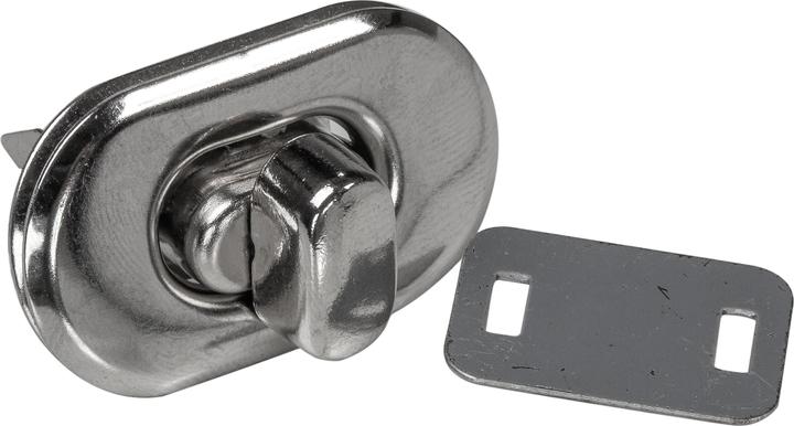 Immagine prodotto Prym Chiusura a rotazione per borse, argento 35 x 20 mm, scheda 1 pz.