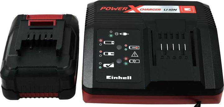 Produktbild Einhell Schnell-Ladegerät X-Change 18V + Akku Power X-Change Li-Ion 18V (18 V)