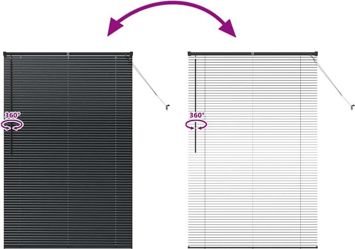 Produktbild vidaXL Balkenjalousien (175 x 110 cm)
