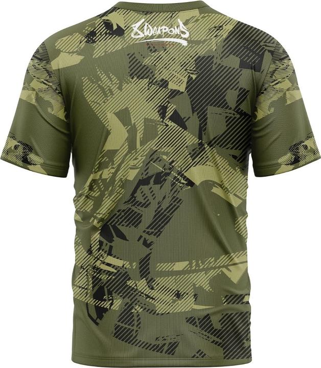 Actual product image 8Weapons 8 WEAPONS Functional T-Shirt, Hit 2.0, olive-black, L (L)