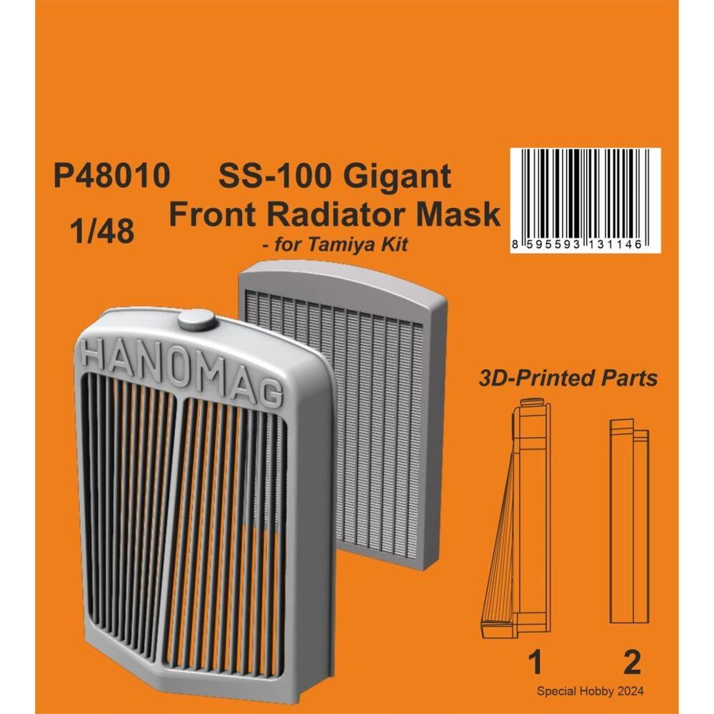 CMK SS-100 Gigant Front Radiator Mask 1/48