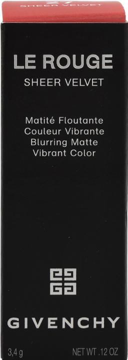 Produktbild Givenchy Le Rouge Sheer Velvet Matte Refillable Lipstick (N27 Rouge Infuse)