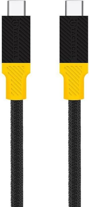 Tactical BlackBird Cable USB4 1m Black/Yellow (1 m, 240 W)