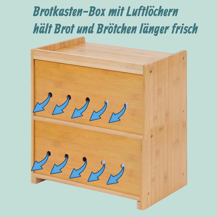 Produktbild Relaxdays Brotkasten