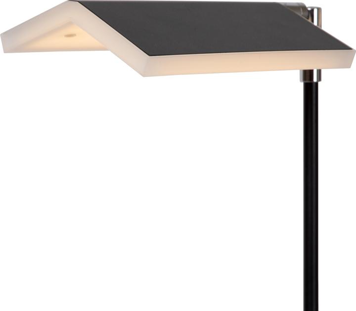 Actual product image Lucide AARON - Floor lamp - LED Dim. - 1x10W 4000K - Black 19730/10/30 (1000 lm)