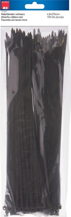 Actual product image Max Hauri Cable ties (Plastic cable ties, 370 mm, 100 pcs.)