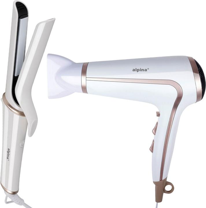 Immagine prodotto alpina Set asciugacapelli e piastra per capelli