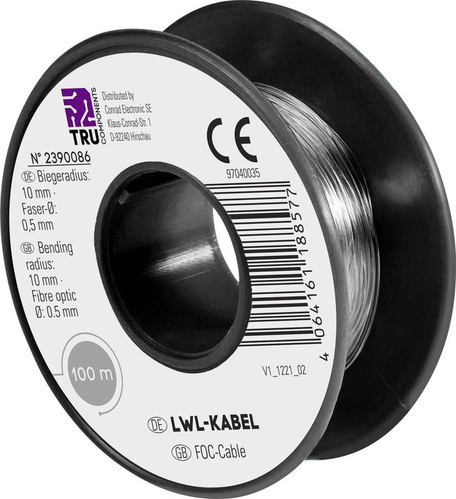 Tru Components POF cable (100 m)