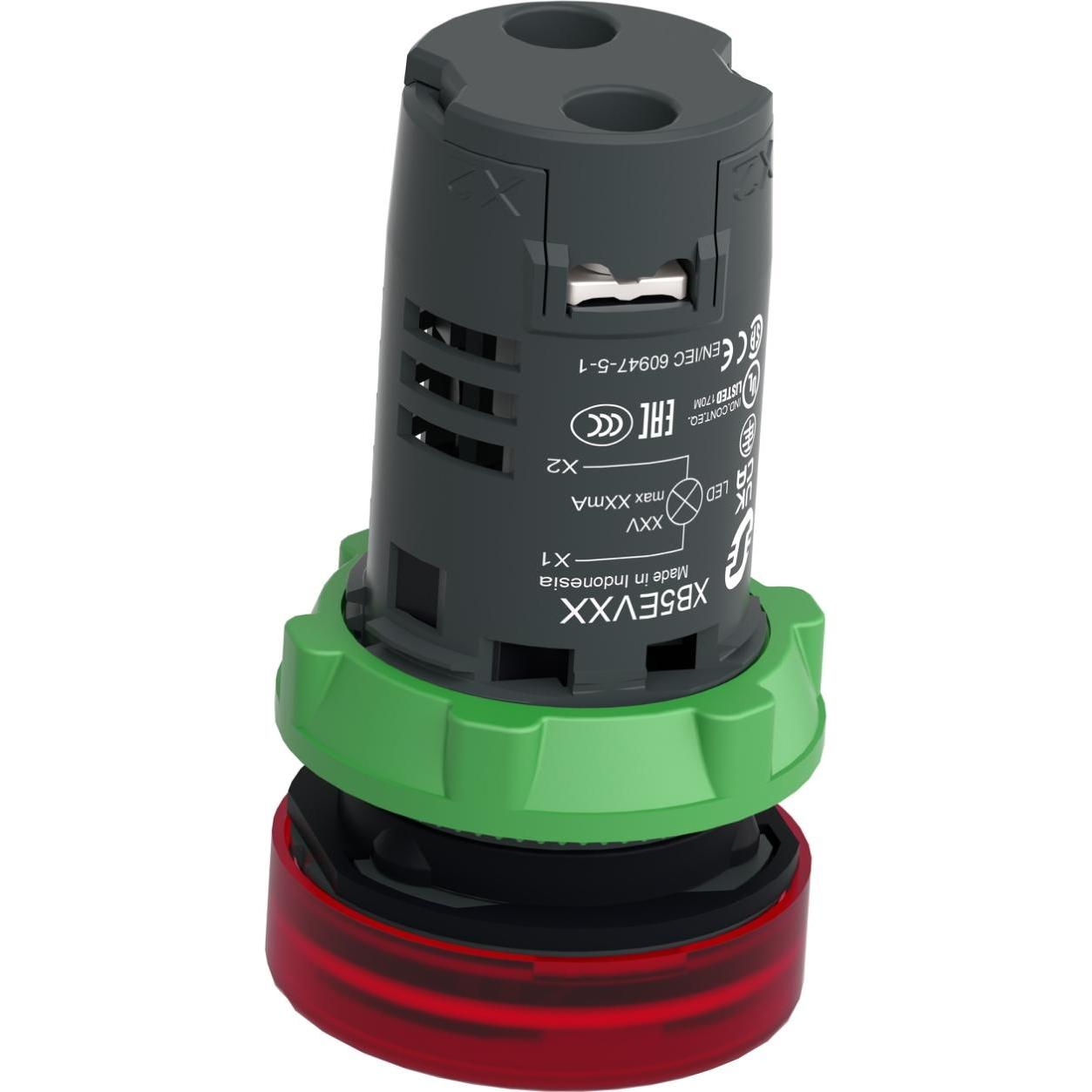 Schneider Electric LED Pilot Light Complete RED 24V, Automatisierung