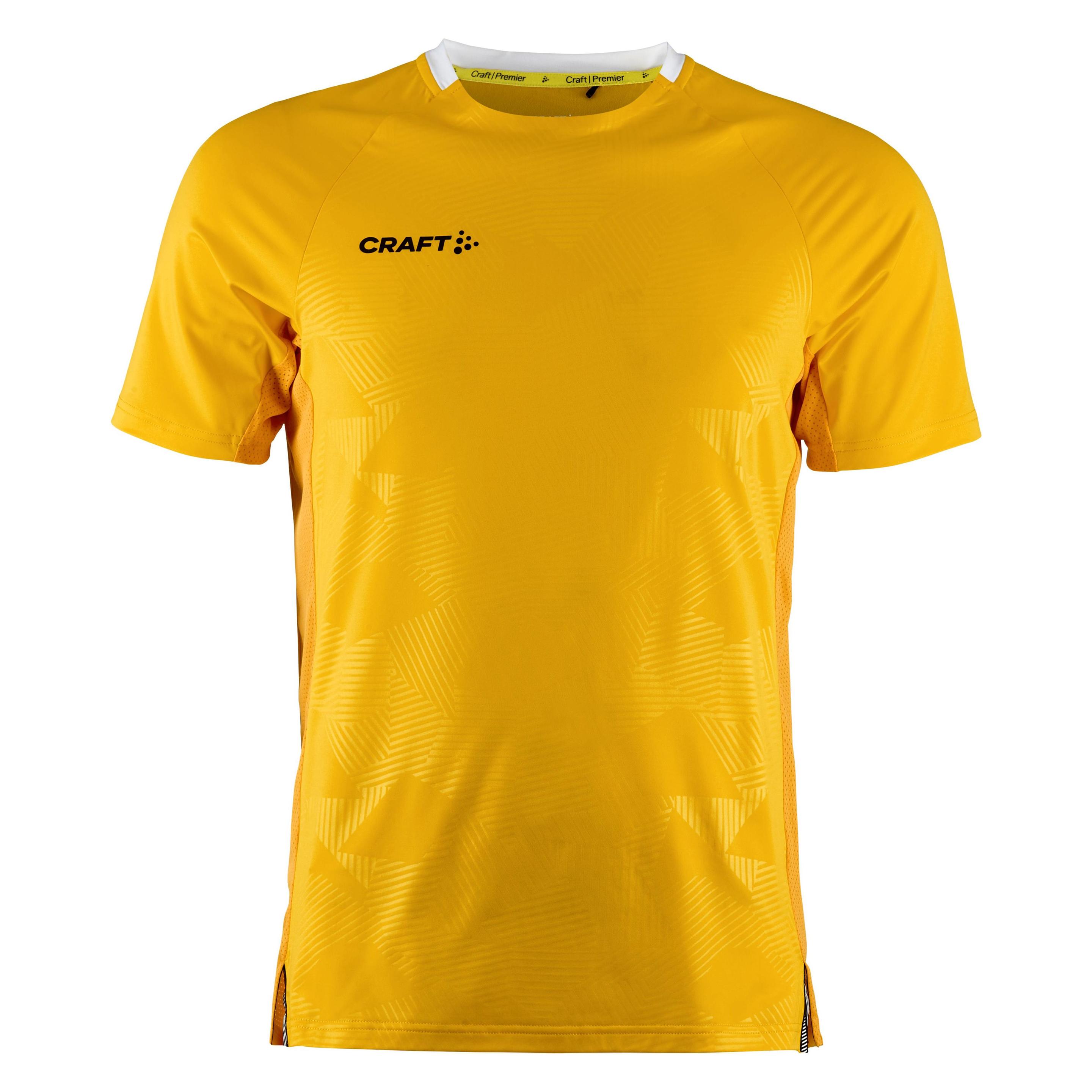 Craft, Herren, Sportshirt, Premier Solid Jersey M (S), Gelb, S