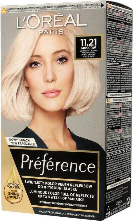 Produktbild L'Oréal Paris „L'Oreal Paris Paint Recital Preference“ (11.21 Very Very Light Cool Pearl Blonde)