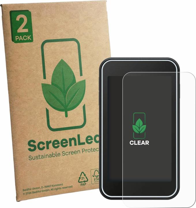 Produktbild ScreenLeaf Schutzfolie für Shot Scope H50 nachhaltiger Displayschutz Display Schutz Folie Klar Transparent