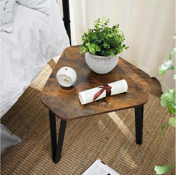 Immagine prodotto Vasagle Beistelltisch Industrial, 3er Set Traglast je 20kg, Braun