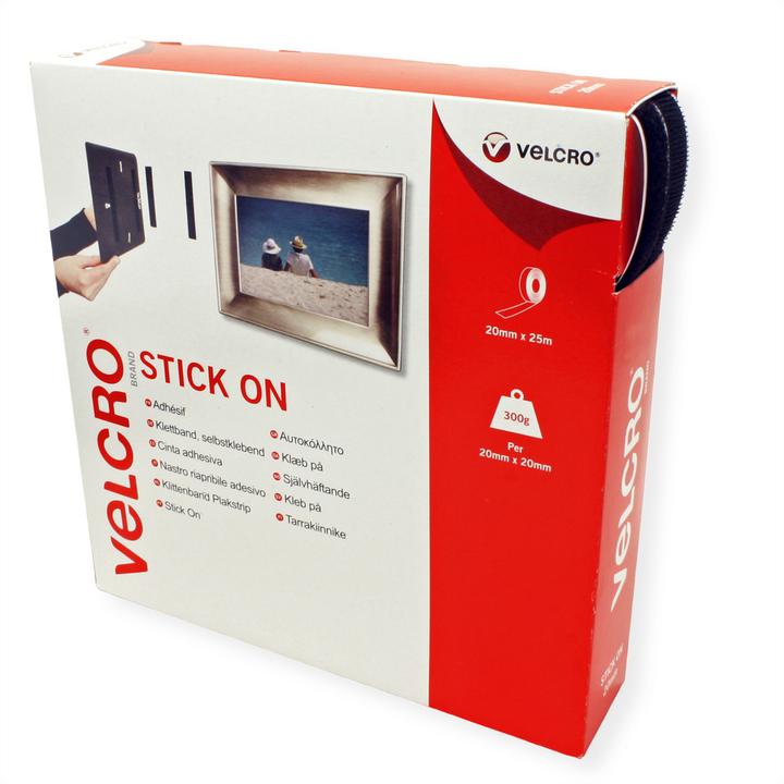 Immagine prodotto Velcro brand Nastro di velcro per incollare Adesivo (20 mm, 0.30 kg)