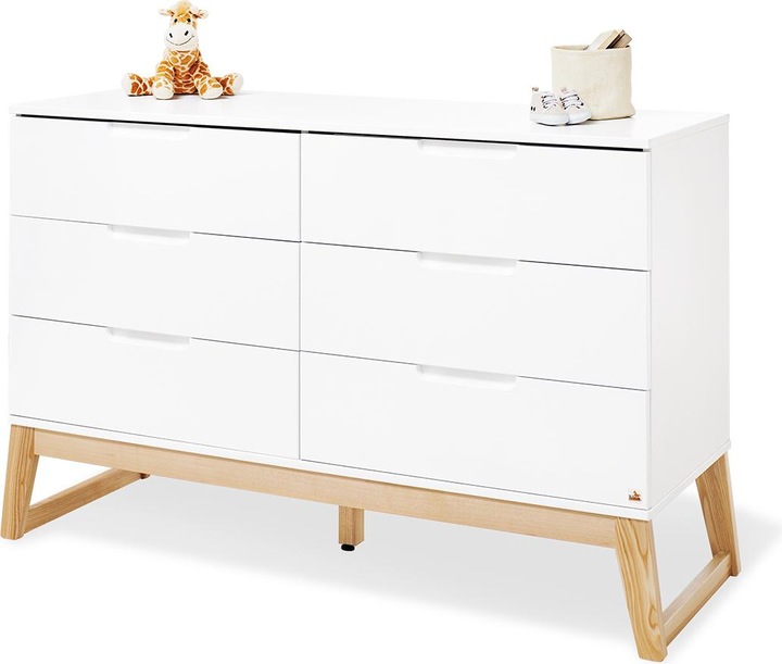 Produktbild Pinolino Kinderzimmer-Set 'Bridge' extrabreit, 3-tlg. (Kinderkleiderschrank)