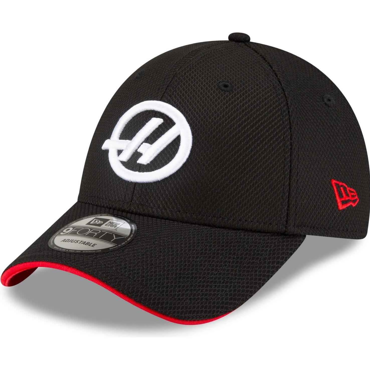 New Era, Herren, Cap, 9Forty Diamond Snapback Cap - F1 Haas Team, Schwarz