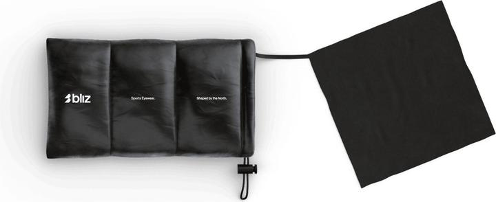 Actual product image Bliz Matrix Small (Mat Black, Smoke Ice Blue)