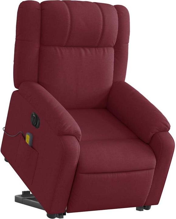 Actual product image VidaXL Electric massage chair with stand-up aid fabric
