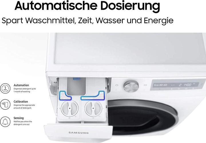 Produktbild Samsung 6000 Series WW80T534AAX/S2 (8 kg, Links)