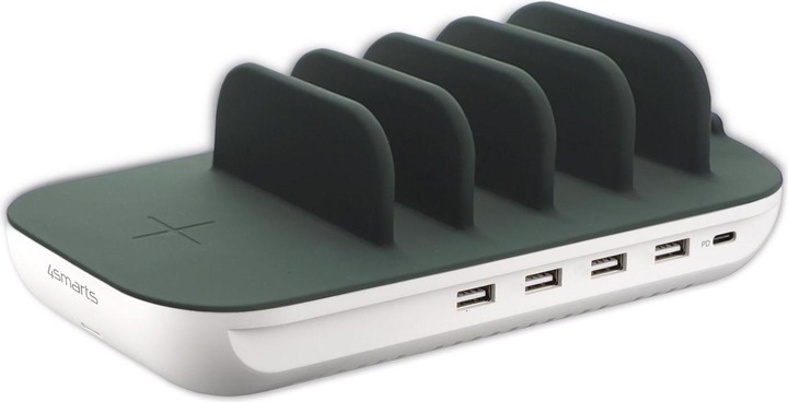 Produktbild 4smarts Family Evo 63W mit Qi-Ladefläche (18 W)