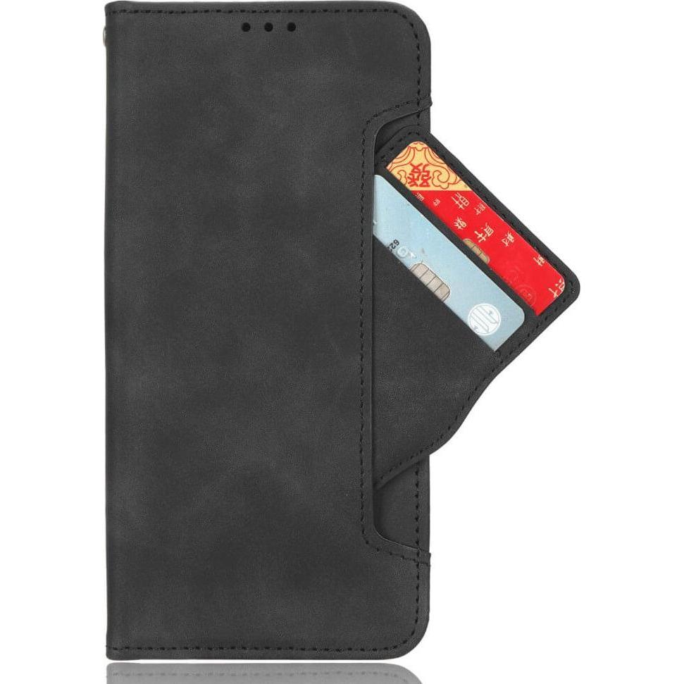 Thumbnail - Cover-Discount OnePlus Nord CE 3 Lite - Etui mit vielen Kartenfächer schwarz (OnePlus Nord CE 3 Lite), Smartphone Hülle,...