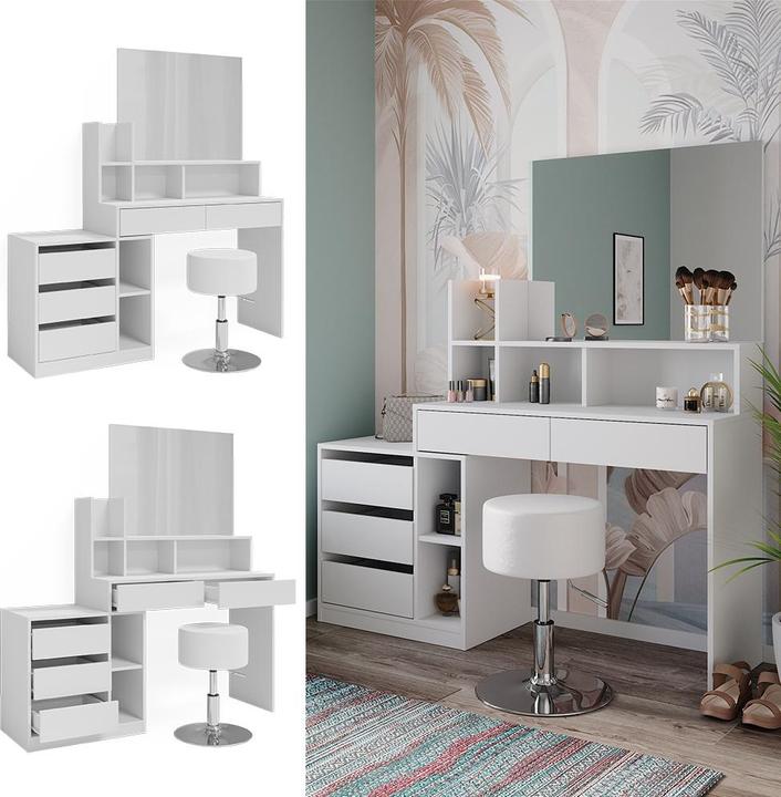 Image du produit Vicco Anja mit Hocker (139.80 x 40 x 115 cm)
