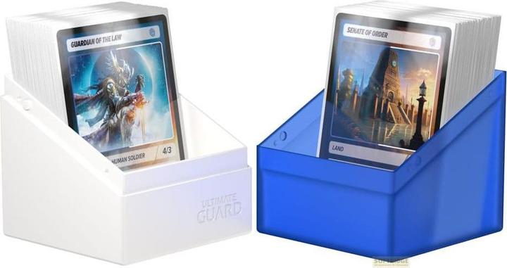 Produktbild Ultimate Guard Boulder Deck Case 100+ SYNERGY Blau/Weiss