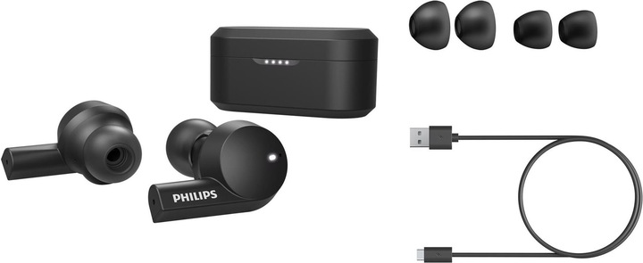 Actual product image Philips TAT5505BK/00 (ANC, 5 h, Wireless)