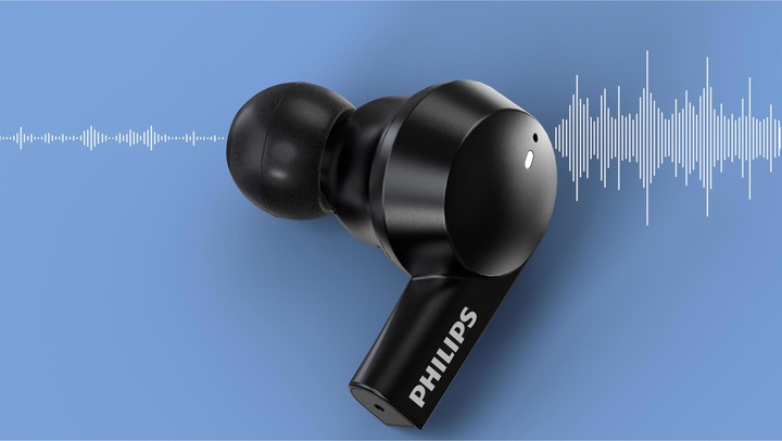 Actual product image Philips TAT5505BK/00 (ANC, 5 h, Wireless)