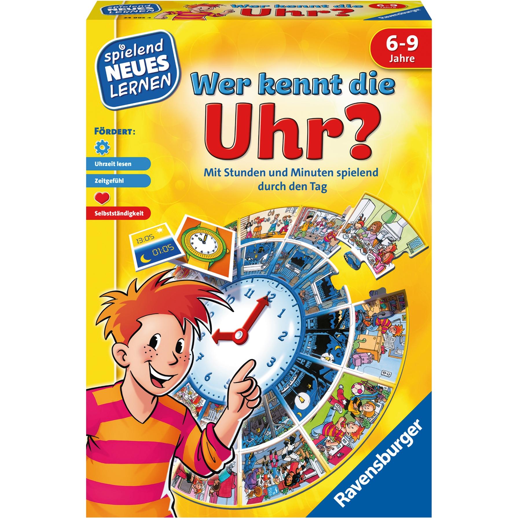 Ravensburger Lernspiel Wer kennt die Uhr? (Deutsch)