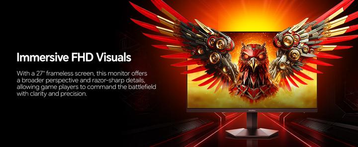 Actual product image HKC KOORUI 27 IPS MONITOR G2711P (1920 x 1080 pixels, 27")