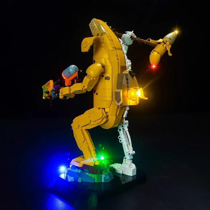 Produktbild BrickBling LED Licht Set für LEGO Fortnite: Knochen-Schali (77072)