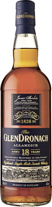 Produktbild Glendronach 18 Years Allardice (Single Malt, Scotch Whisky, 1 x 70 cl)