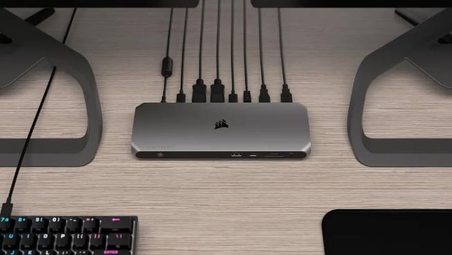 Actual product image Corsair TBT100 (Thunderbolt, 9 Ports)