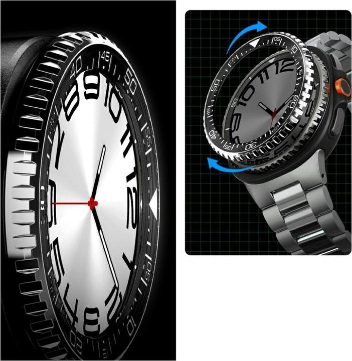 Produktbild Spigen Bezel Tune Pro Diver Samsung Galaxy Watch 8 Classic (46 Mm) Schwarz