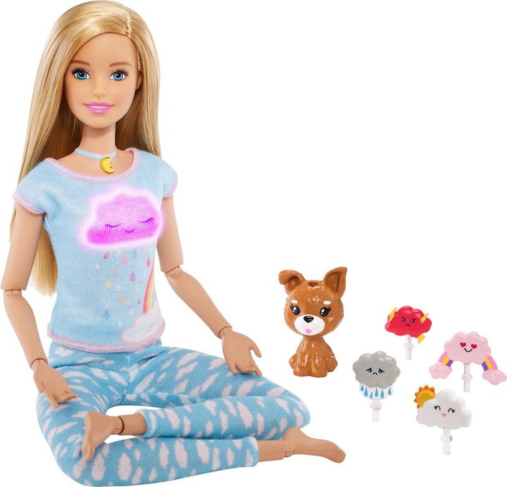 Actual product image Barbie Wellness meditation doll